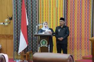 Ranperda Pertanggungjawaban APBD 2024 Disampaikan Bupati, DPRD Bengkalis Setujui dengan Catatan