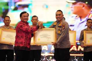 Polresta Pekanbaru Raih Predikat Pertama Kompolnas Award Tahun 2022