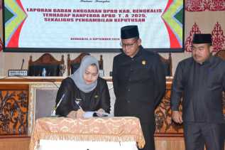Bupati Bengkalis Apresiasi Pengesahan APBD 2025 untuk Mensejahterakan Masyarakat