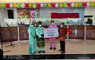 HUT ke 56, BRK Cabang Siak Raih Penghargaan Terbaik 1 Pengumpulan PBB Melalui Aplikasi QRIS Dari BI