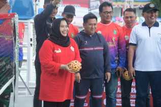 Bupati Bengkalis Apresiasi Turnamen Sepak Takraw Camat Bengkalis Bermasa Cup 2023