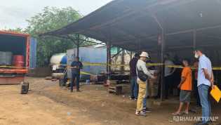 Tiap Bulan, Dua Pekerja Produksi 50.000 Liter Solar Oplosan