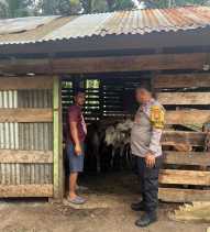 Polsek Bangko Pusako Kembali Lakukan Upaya Ketahanan Pangan