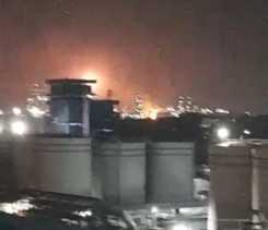 Kilang Minyak Pertamina di Dumai Terbakar