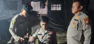 Patroli Kesehatan Operasi Mantap Praja Lancang Kuning Pastikan Kesehatan Personel Tetap Prima