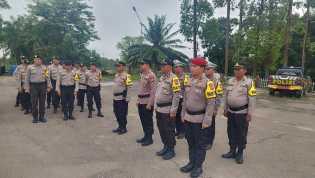 Polsek Mandau Siap Amankan Pilkada Serentak 2024 dengan Pendekatan Humanis