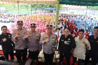 Kapolres Rokan Hulu Gelar Cooling System dengan Mahasiswa UPP untuk Wujudkan Pilkada Aman dan Kondusif