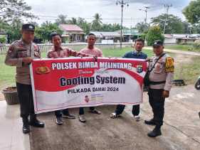 Kapolsek Rimba Melintang Ajak Masyarakat Jaga Kamtibmas Jelang Kampanye Akbar Pilkada Damai