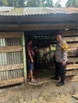 Polsek Bangko Pusako Komitmen Dukung Ketahanan Pangan Wujudkan Asta Cita