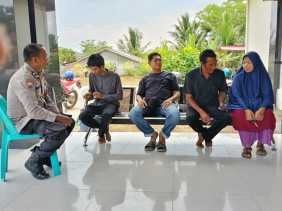 Bhabinkamtibmas Mesah Gelar Kegiatan Cooling System untuk Ciptakan Pilkada Damai