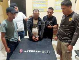 Sempat Melawan Saat Ditangkap, Pengedar Sabu Asal Dumai Dibekuk Polsek Sungai Apit