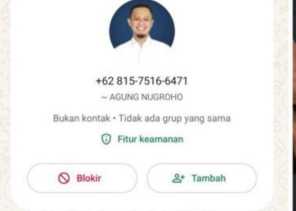 Waspada Penipuan! Oknum Catut Nama Wali Kota Pekanbaru Terpilih Agung Nugroho di WhatsApp