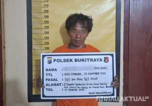 Curi Besi Pagar di Bawah Flyover Sudirman, 'Si Rayap Besi' Dibekuk Polisi