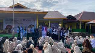 Mahasiswa UNRI Gelar Sosialisasi Kesetaraan Gender di SMP Negeri 25 Pekanbaru