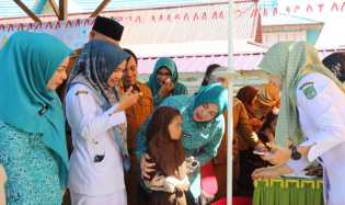 Ketua TP PKK Rohul Luncurkan Program Pemeriksaan Kesehatan Gratis di Sekolah
