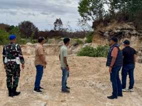 Polres Kampar dan Kodim 0313 KPR Gerebek Lokasi Galian C Ilegal di Salo Timur