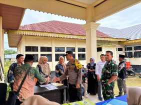 Kapolsek Pasir Kuala Cenaku Tak Ingin Warga Golput dalam Pilkada