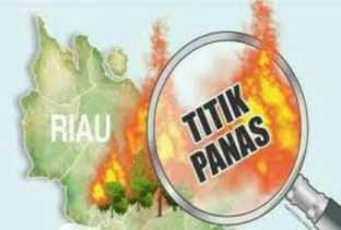 Masih Berpotensi Hujan, 94 Titik Panas Terpantau di Riau