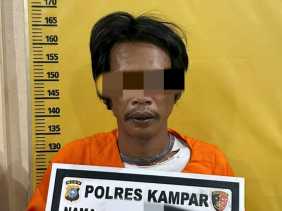 Bejat! Ayah Tiri di Kampar Cabuli Anak Selama 7 Tahun