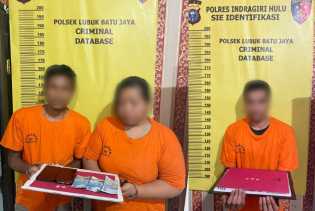 Polisi di Inhu Bekuk Tiga Pengedar Narkoba, di Antaranya Pasutri
