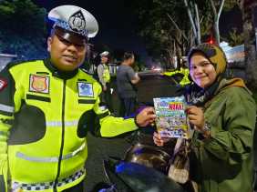 Cara Efektif Ditlantas Polda Riau dan Komunitas Motor Edukasi Keselamatan Selama Pemilu 2024