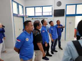 Sambangi Kantor PWI Bengkalis, Agung Nugroho: Besar Partai Harus Ada Publikasi