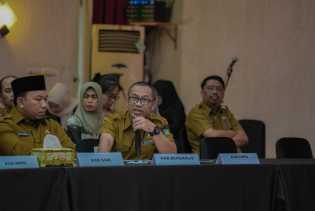 Hadiri Kunker Tim Banggar DPR RI di Riau, Bupati Kasmarni Paparkan Beberapa Hal Penting di Daerah