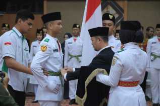 Pj Walikota Kukuhkan 40 Paskibraka Pekanbaru