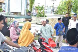 PWI Bengkalis dan Pemkab Berkolaborasi, Bagikan Takjil dan Gelar Bukber