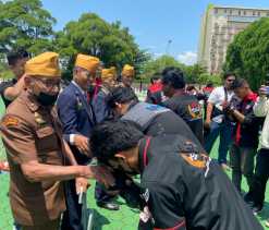 Kenang Jasa Pejuang Kemerdekaan, Puluhan Bikers Honda Ziarah Makam Pahlawan dan Temu Veteran