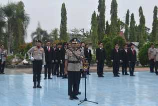 Hari Bhayangkara ke-79, Kapolres Kampar Pimpin Ziarah dan Tabur Bunga di TMP