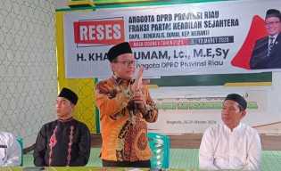 Reses, Anggota DPRD Riau Khairul Umam Terima Aspirasi Soal Banjir Hingga Pembangunan Daerah