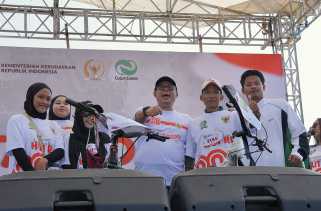 Lewat Sepeda Santai, Wakil Ketua DPR Ajak Masyarakat Hidup Sehat