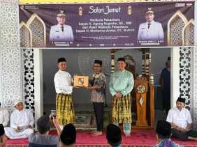 Safari Jumat di Masjid Al-Birru, Wali Kota Agung Nugroho Sampaikan Program Kerja Yang Tengah Dijalankan