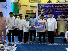 Safari Ramadhan di Masjid An Najah, Wako Pekanbaru Sampaikan Program Menyentuh Masyarakat