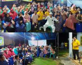 Ribuan Masyarakat Tuah Madani di Pekanbaru Hadiri Kampanye H Amran SH MH dan Darwinsyah