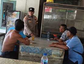 Polsek Mandau Gelar Pertemuan di Desa Simpang Padang untuk Jaga Kondusifitas Pasca Pilkada