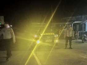 Patroli Blue Light, Polsek Rimba Melintang Jaga Keamanan Ramadhan