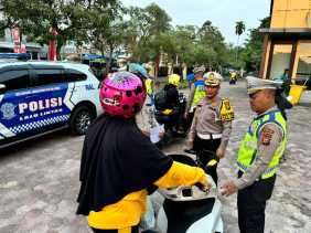 11 Polisi Terjaring Razia Operasi Patuh Lancang Kuning Polda Riau, 2 Ditilang