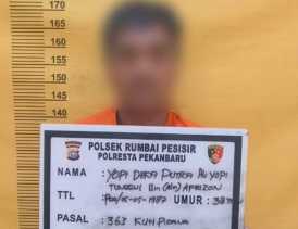 Kecanduan Sabu, Pria di Pekanbaru Nekat Bobol Kantor Polisi