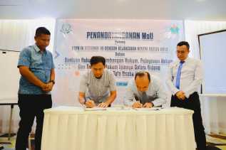 PTPN IV Regional III dan Kejari Rokan Hulu Teken MoU