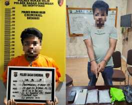 Sempat Sembunyi di Toilet, Pengedar Sabu di Bagan Batu Riau Ditangkap Polisi