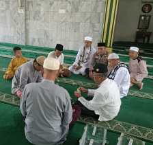 Polsek Mandau Lakukan Cooling System di Masjid Al-Amin untuk Jaga Kamtibmas Jelang Pilkada Bengkalis