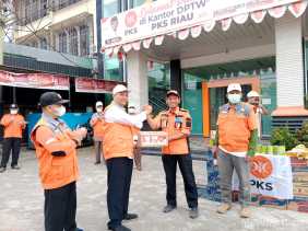 Cepat Tanggap, PKS Riau Berangkatkan Relawan Menuju Pasaman Barat