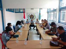 Sampaikan Itikad Baiknya, Manajemen BUMDes Setiapati Temui Pengurus PWI Bengkalis