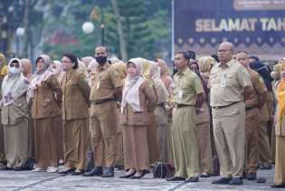 Pegawai Pemprov Riau Mulai Kerja 26 April 2023, Apel Pagi dan Halal Bihalal