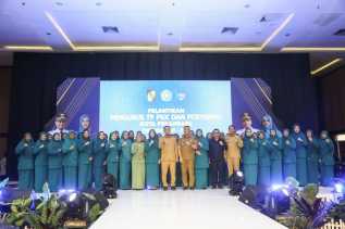 TP PKK dan Posyandu Pekanbaru 2025-2030 Dilantik, Wako Harap Buat Program Bersentuhan dengan Masyarakat