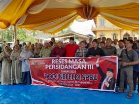 Didampingi Bupati dan Ulama, Dodi Nefeldi Reses di Inhu Bahas Infrastruktur dan Kelistrikan