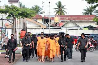 Peredaran Ratusan Kilo Sabu dan Ekstasi Digagalkan, 16 Pelaku Terancam Hukuman Mati