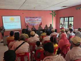 Bangko Lestari Deklarasikan Kampung Bebas Narkoba